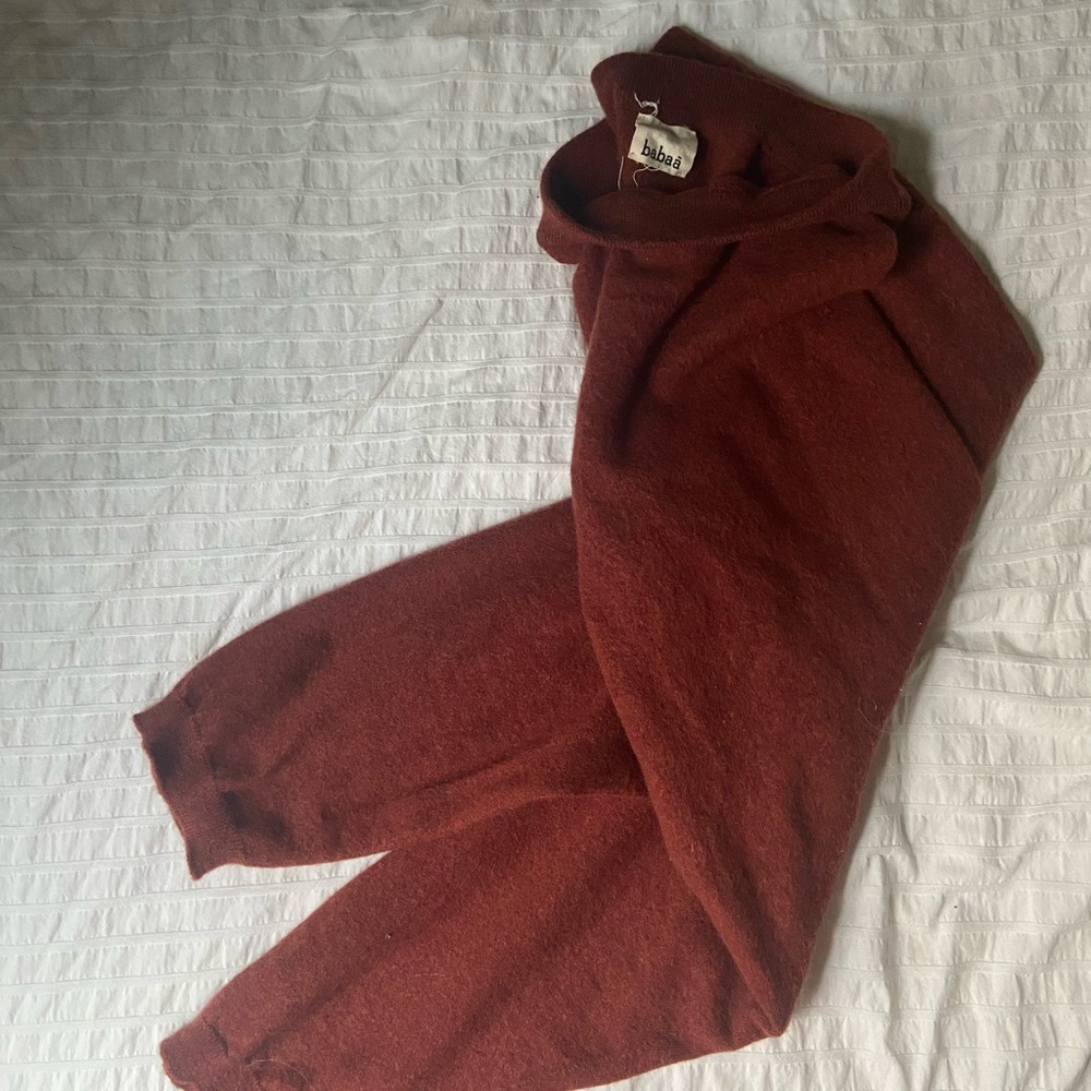 Babaa merino trousers no 25 in barro